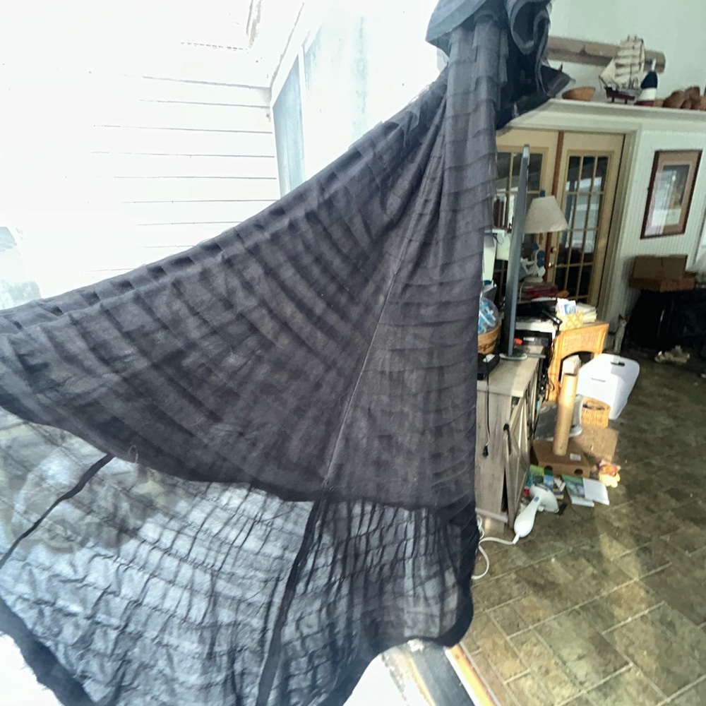 Adrianna Papell Black Strapless Gown - Picture 3 of 15